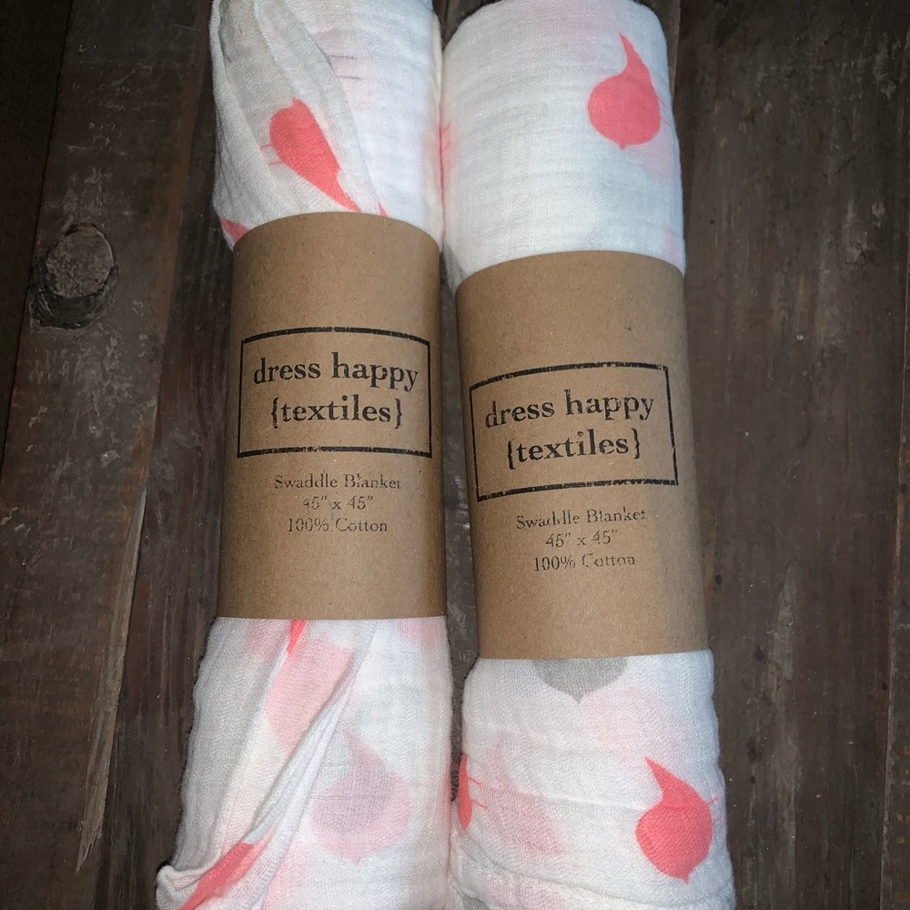 Baby girl swaddle blanket